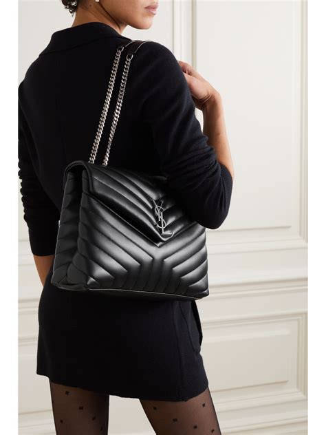 SAINT LAURENT Loulou medium quilted leather shoulder bag